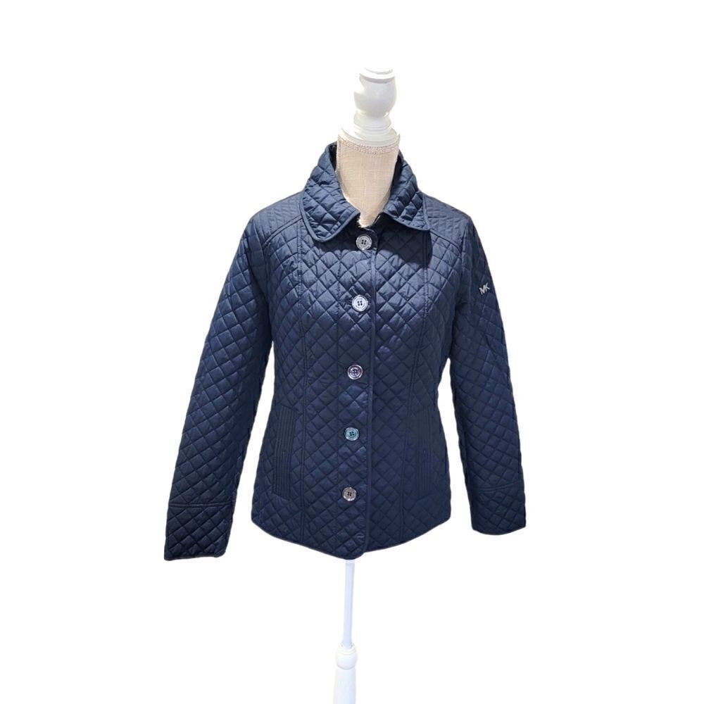 MK Quilted Navy Jacket